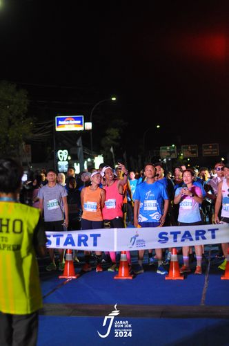 Race photo from Jabar Run 10K 2024
