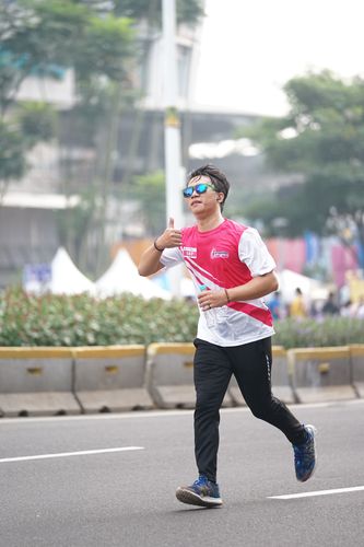 Race photo from Smartfren Run 2024 Vibes