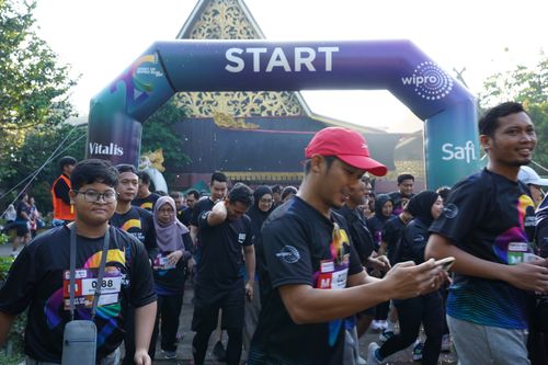 Race photo from WIPRO RUN 2025 - Vitalis Unza 20th Anniversary