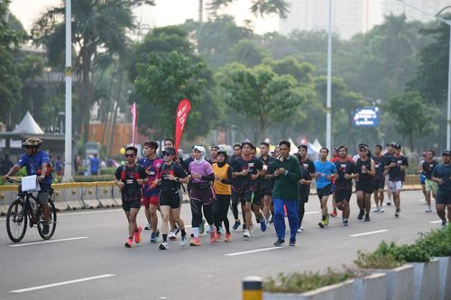 Race photo from One Run 10K Vibes 2024
