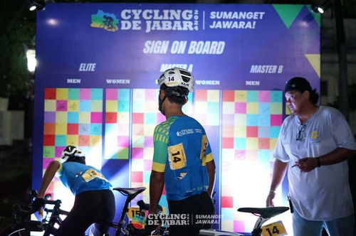 Race photo from Cycling de Jabar 2024