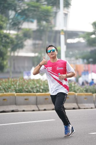 Race photo from Smartfren Run 2024 Vibes