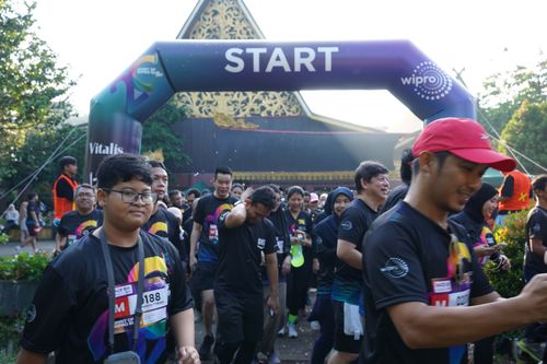 Race photo from WIPRO RUN 2025 - Vitalis Unza 20th Anniversary