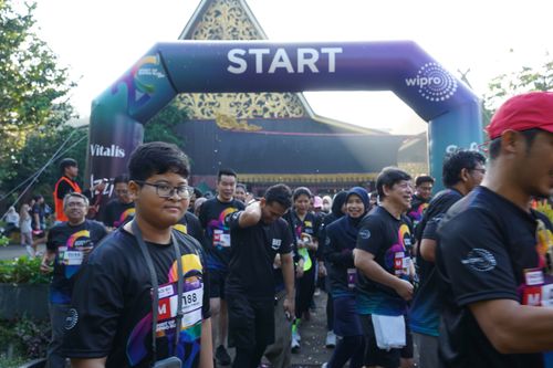 Race photo from WIPRO RUN 2025 - Vitalis Unza 20th Anniversary