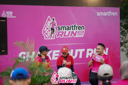 Race photo from Shakeout Run - Smartfren Run