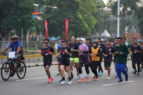Race photo from One Run 10K Vibes 2024