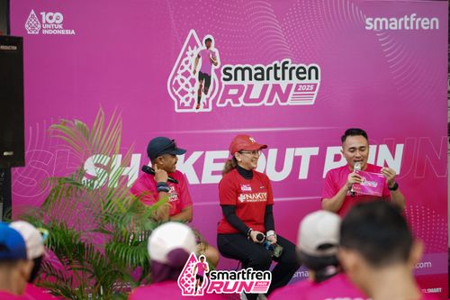 Race photo from Shakeout Run - Smartfren Run