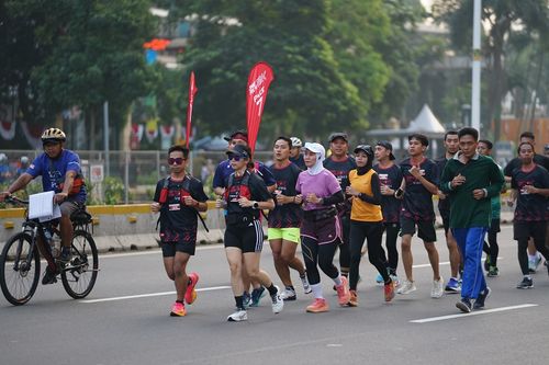 Race photo from One Run 10K Vibes 2024