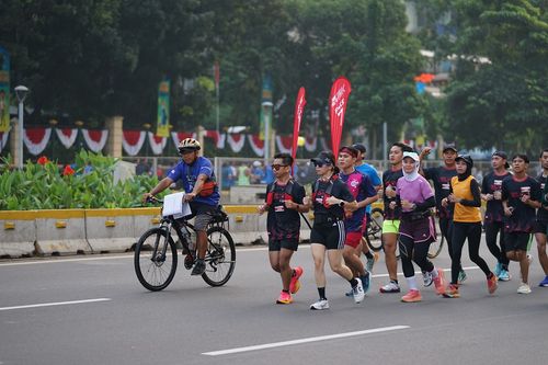 Race photo from One Run 10K Vibes 2024