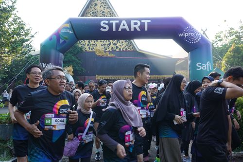 Race photo from WIPRO RUN 2025 - Vitalis Unza 20th Anniversary