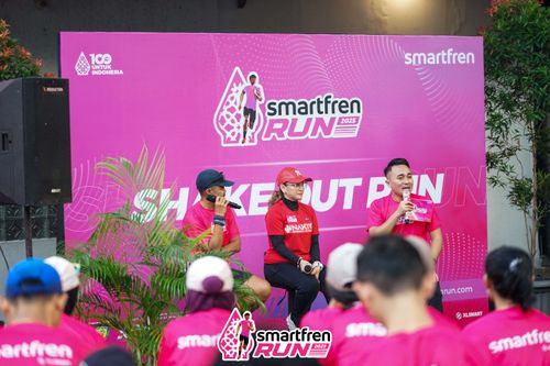 Race photo from Shakeout Run - Smartfren Run