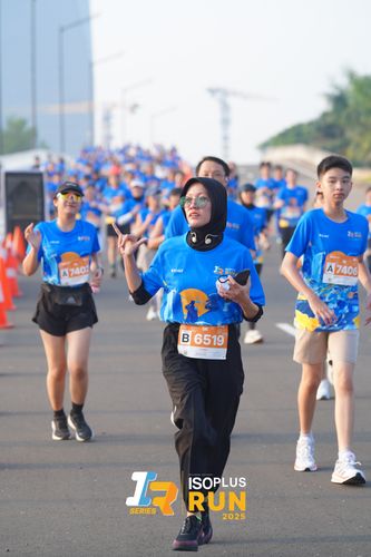 Race photo from ISOPLUS RUN 2025 - JAKARTA