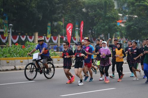 Race photo from One Run 10K Vibes 2024