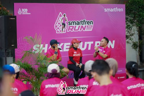 Race photo from Shakeout Run - Smartfren Run