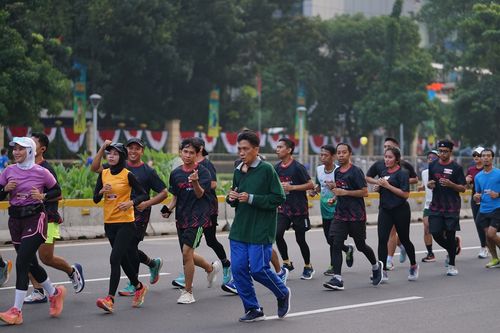 Race photo from One Run 10K Vibes 2024