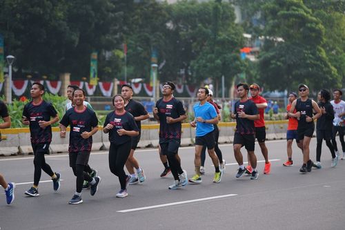 Race photo from One Run 10K Vibes 2024