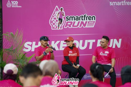 Race photo from Shakeout Run - Smartfren Run