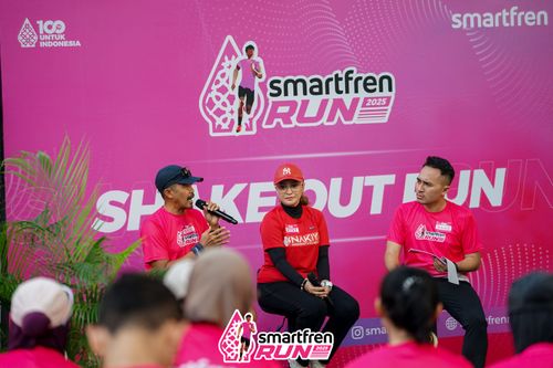 Race photo from Shakeout Run - Smartfren Run