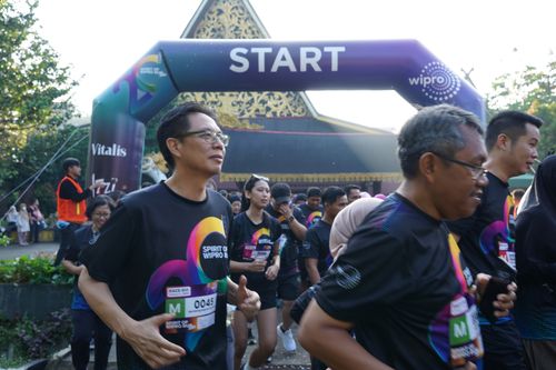Race photo from WIPRO RUN 2025 - Vitalis Unza 20th Anniversary
