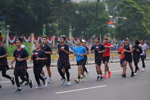Race photo from One Run 10K Vibes 2024