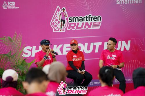 Race photo from Shakeout Run - Smartfren Run