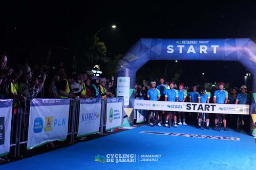Race photo from Cycling de Jabar 2024
