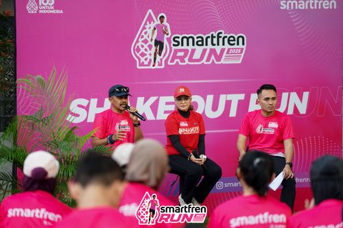 Race photo from Shakeout Run - Smartfren Run