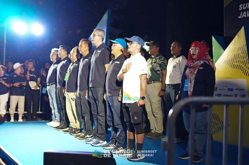 Race photo from Cycling de Jabar 2024