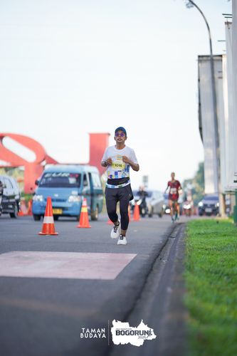 Race photo from Taman Budaya x BOGORUN 2025