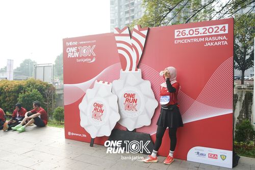 Race photo from ONE RUN 10 K