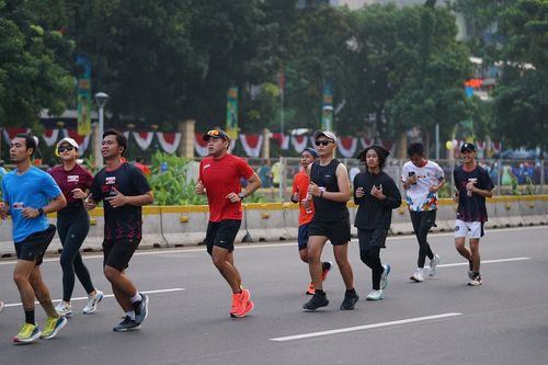 Race photo from One Run 10K Vibes 2024
