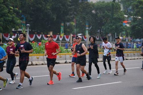 Race photo from One Run 10K Vibes 2024