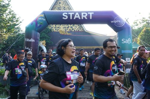 Race photo from WIPRO RUN 2025 - Vitalis Unza 20th Anniversary