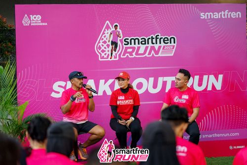 Race photo from Shakeout Run - Smartfren Run