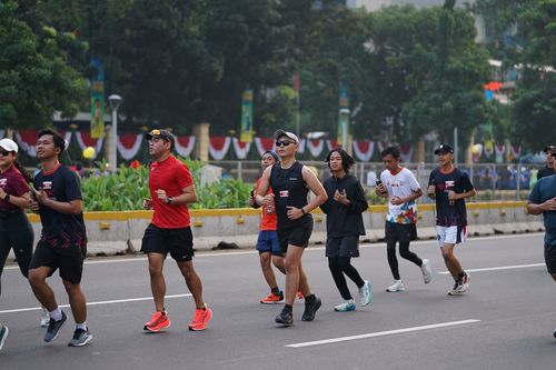 Race photo from One Run 10K Vibes 2024