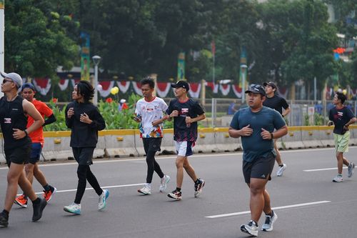 Race photo from One Run 10K Vibes 2024