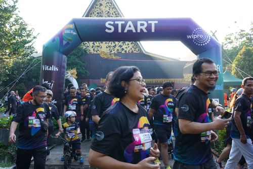 Race photo from WIPRO RUN 2025 - Vitalis Unza 20th Anniversary