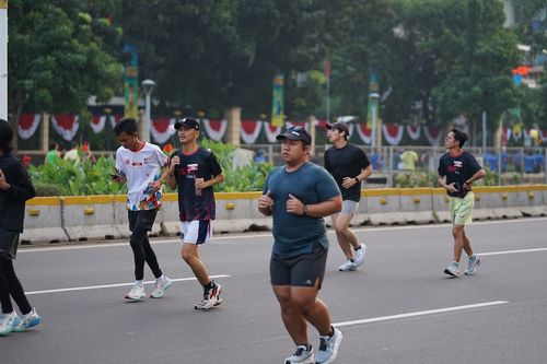 Race photo from One Run 10K Vibes 2024