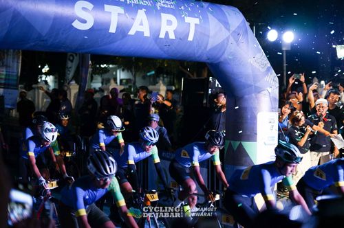 Race photo from Cycling de Jabar 2024
