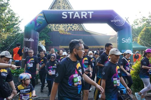 Race photo from WIPRO RUN 2025 - Vitalis Unza 20th Anniversary