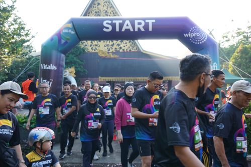 Race photo from WIPRO RUN 2025 - Vitalis Unza 20th Anniversary