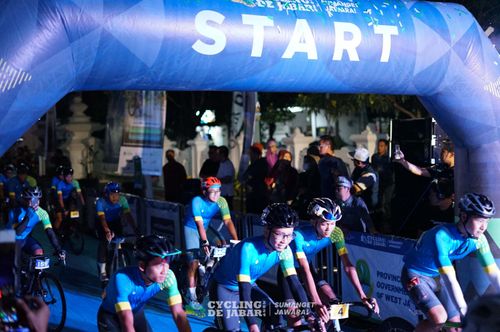 Race photo from Cycling de Jabar 2024