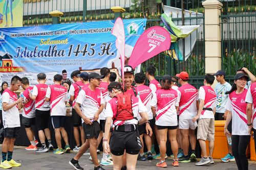 Race photo from Smartfren Run 2024 Vibes