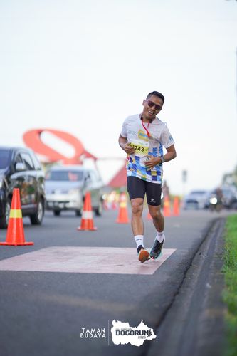 Race photo from Taman Budaya x BOGORUN 2025