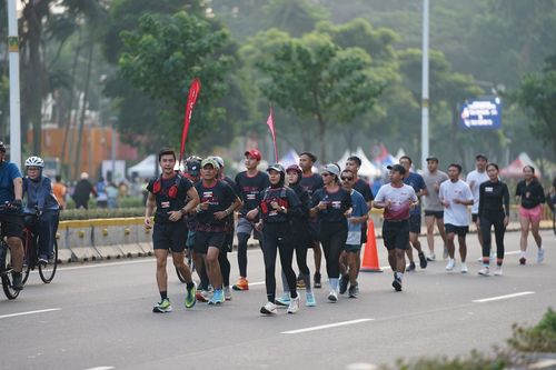 Race photo from One Run 10K Vibes 2024