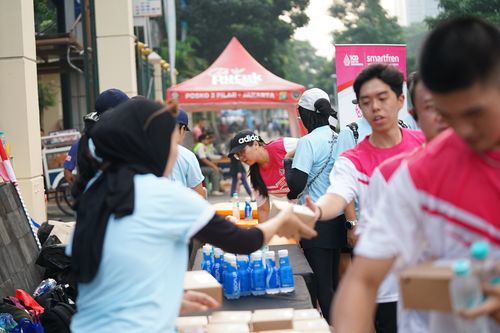 Race photo from Smartfren Run 2024 Vibes