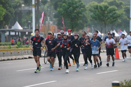 Race photo from One Run 10K Vibes 2024