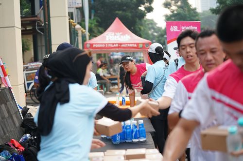 Race photo from Smartfren Run 2024 Vibes