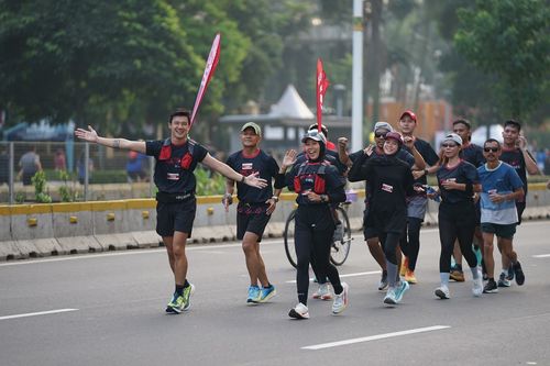 Race photo from One Run 10K Vibes 2024