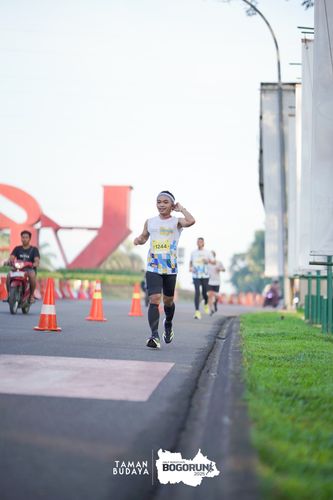 Race photo from Taman Budaya x BOGORUN 2025